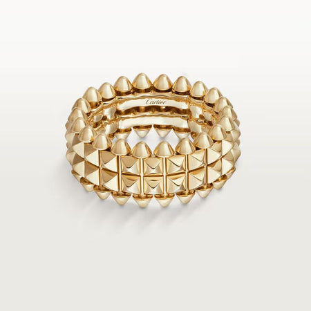 [LUCKY LOVE]CLASH 9.2MM DOUBLE ROW RING