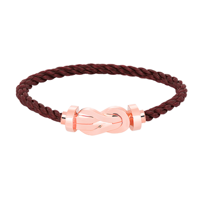 [LUCKY LOVE]CHANCE LARGE 8 FIGURE BUCKLE NO DIAMOND BRACELET ROSE GOLD