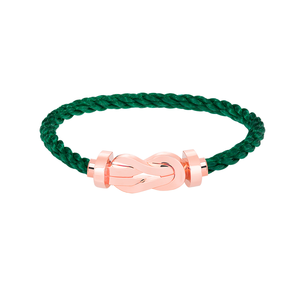 [LUCKY LOVE]CHANCE LARGE 8 FIGURE BUCKLE NO DIAMOND BRACELET ROSE GOLD