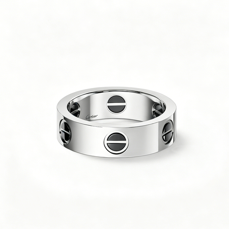 [LUCKY LOVE]LOVE RING 5.5MM NO DIAMONDS  CERAMIC