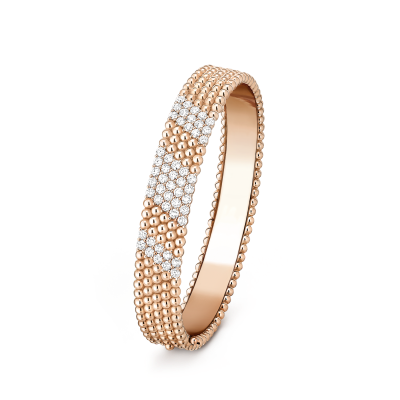 [LUCKY LOVE]  FIVE-ROW DIAMOND BRACELET