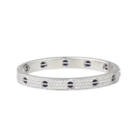 [LUCKY LOVE]LOVE BRACELET 6.1MM DIAMOND-PAVED CERAMIC