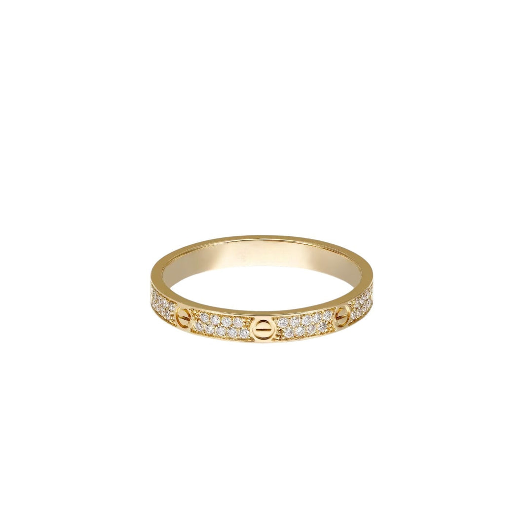 [LUCKY LOVE]LOVE RING 2.65MM DIAMOND