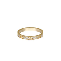 [LUCKY LOVE]LOVE RING 2.65MM DIAMOND