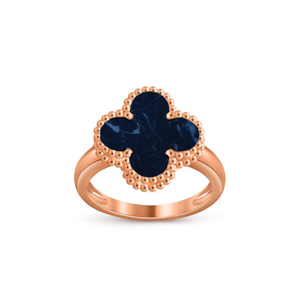 [LUCKY LOVE]CLOVER RING ROSE GOLD COLLECTION