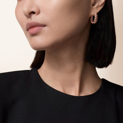 [LUCKY LOVE]CLASH SMALL HOOP EARRINGS