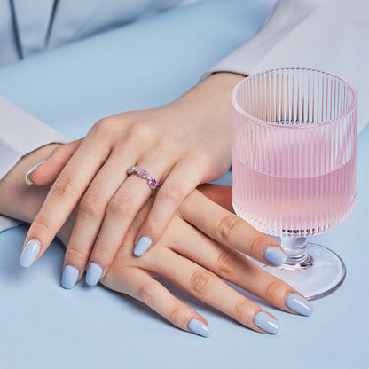 [LUCKY LOVE]Unique Colorful Emerald Cut Party Ring