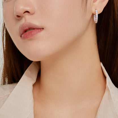 [LUCKY LOVE]Unique Round Cut Daily Earrings