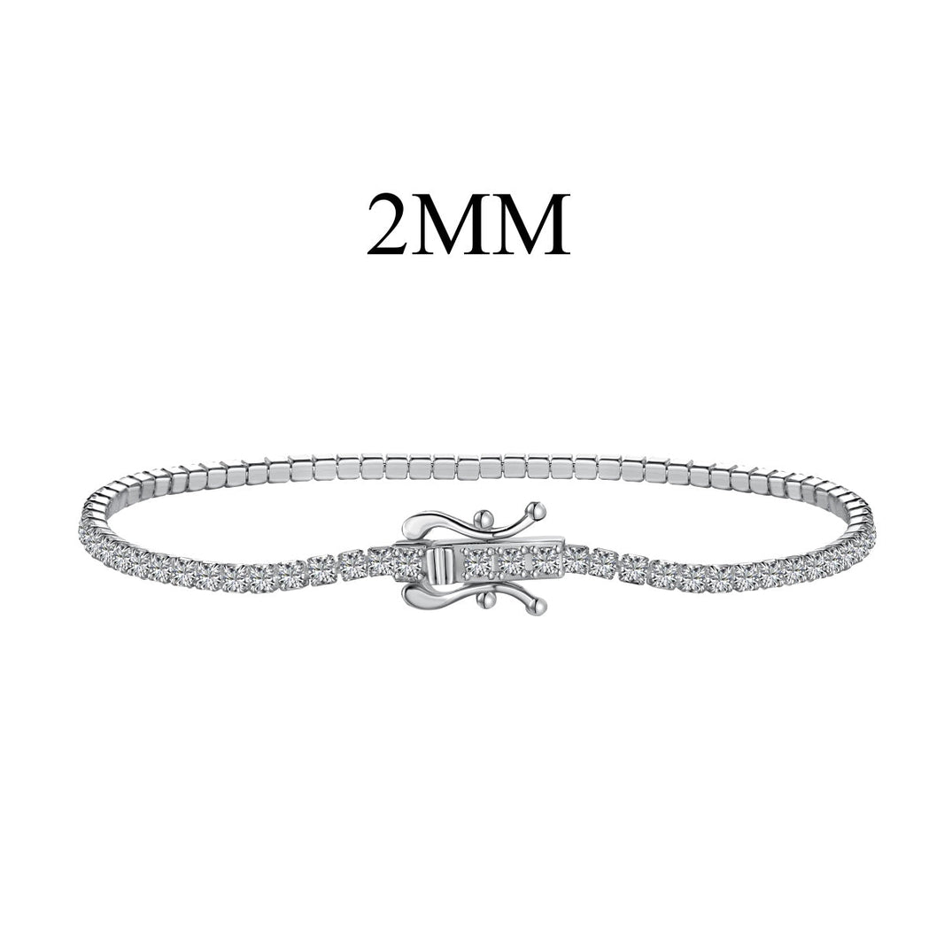 [LUCKY LOVE]Radiant Colorful Round Cut Party Bracelet