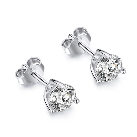 [LUCKY LOVE]Dainty Round Shape Earrings