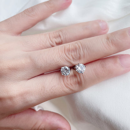 [LUCKY LOVE]Unique Round Shape Earrings
