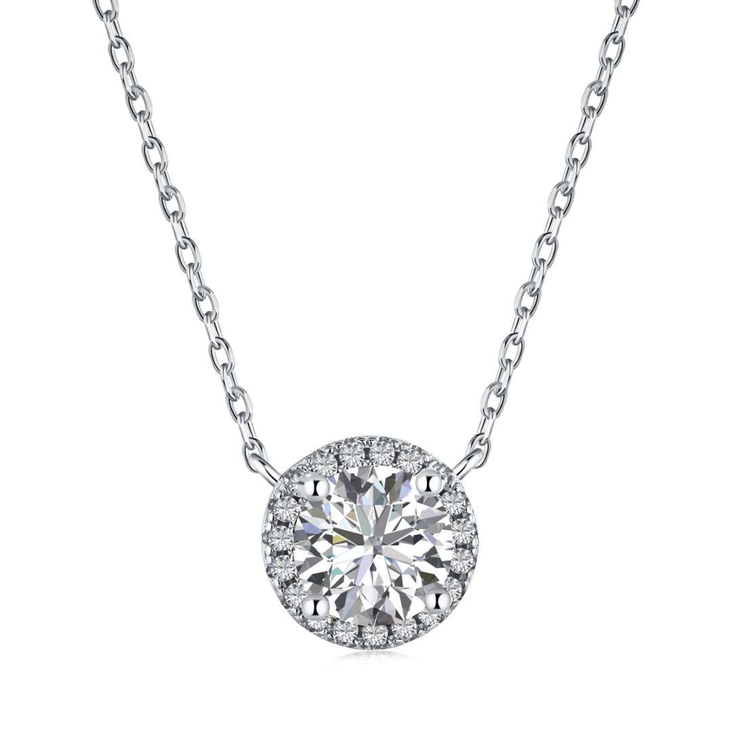 [LUCKY LOVE]Luxurious Round Cut Necklace