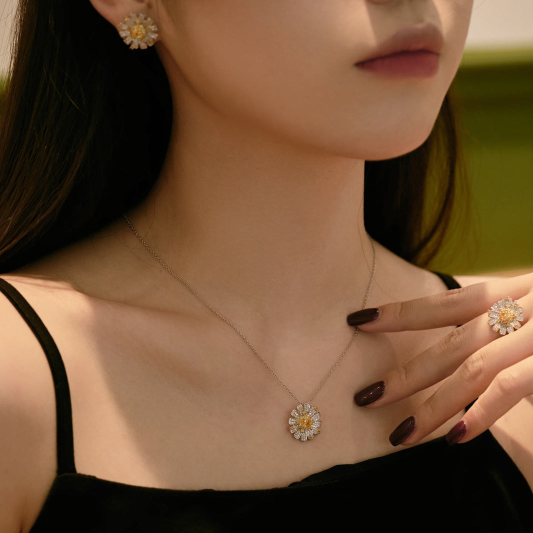 [LUCKY LOVE]Exquisite Daisy Necklace