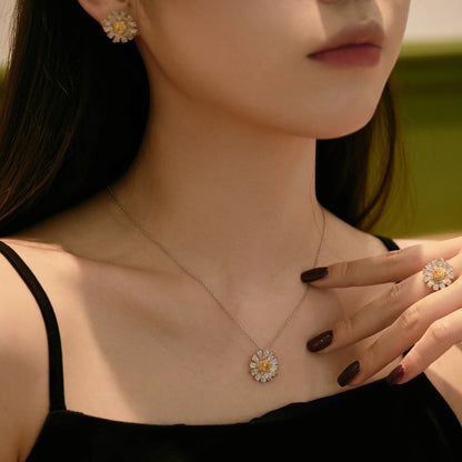 [LUCKY LOVE]Exquisite Daisy Necklace