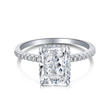 [LUCKY LOVE]4.0 Carat Luxurious Engagement Ring