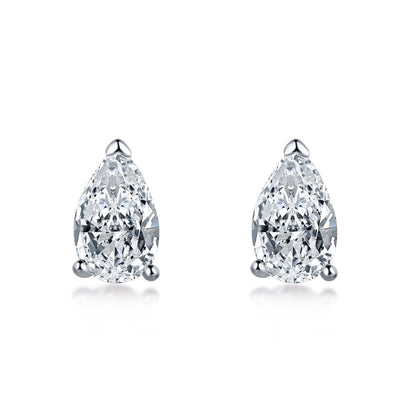 [LUCKY LOVE]Ornate Water Drop Shape Earrings