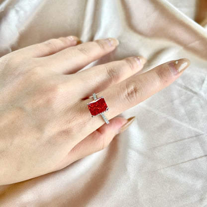 [LUCKY LOVE]4.0 Carat Luxurious Engagement Ring