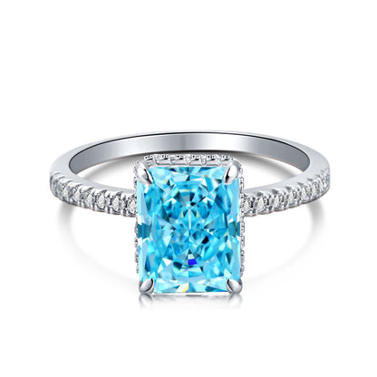 [LUCKY LOVE]4.0 Carat Luxurious Engagement Ring