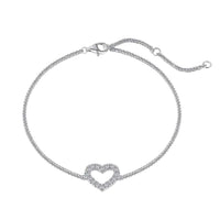 [LUCKY LOVE]Heart Shape Lover Bracelet