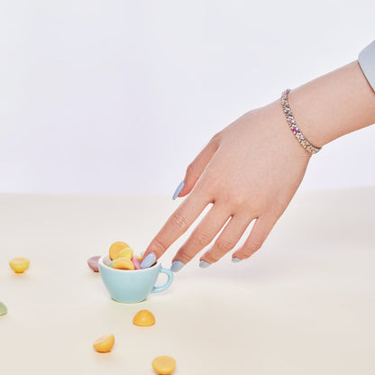 [LUCKY LOVE]Dazzling Unique Multi Shape Daily Bracelet