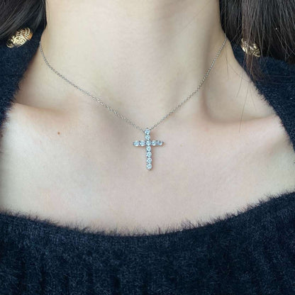 [LUCKY LOVE]Unique Cross Shape Necklace