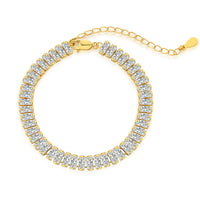 [LUCKY LOVE]Exquisite Emerald Cut Daily Bracelet