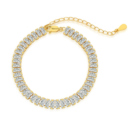 [LUCKY LOVE]Exquisite Emerald Cut Daily Bracelet