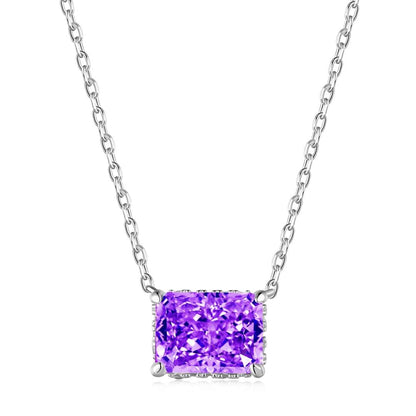 [LUCKY LOVE]Luxurious Square Shape Colorful Necalack
