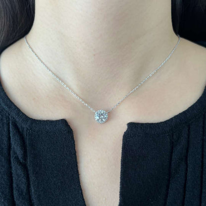 [LUCKY LOVE]Luxurious Round Cut Necklace