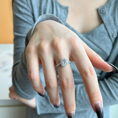 [LUCKY LOVE]Dazzling Resplendent Round Cut Wedding Ring