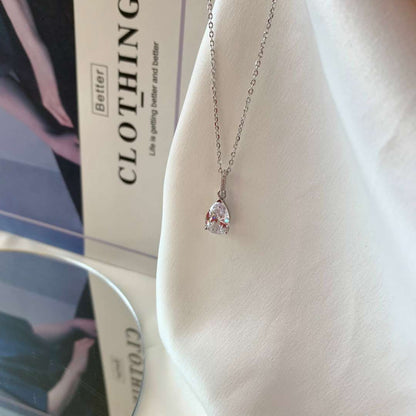 [LUCKY LOVE]Delicate Water Drop Shape Fashion Necklace