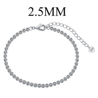 [LUCKY LOVE]Dazzling Sparkling Round Cut Daily Bracelet
