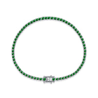 [LUCKY LOVE]Dazzling Colorful Round Cut Daily Bracelet
