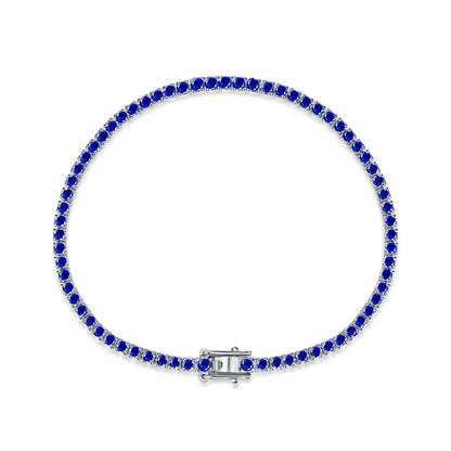 [LUCKY LOVE]Dazzling Colorful Round Cut Daily Bracelet