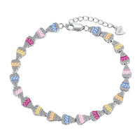 [LUCKY LOVE]Radiant Water Drop Shape Daily Bracelet