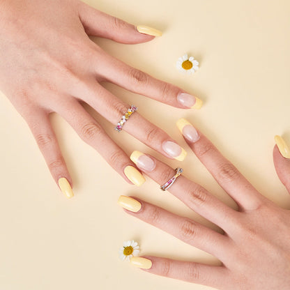 [LUCKY LOVE]Energetic Elegant Radiant Cut Party Ring