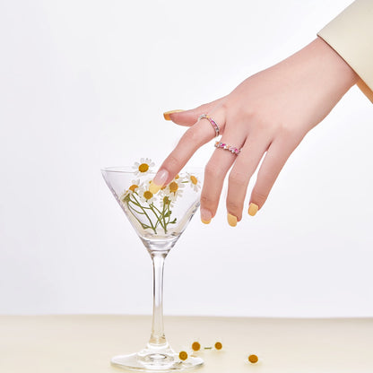 [LUCKY LOVE]Energetic Elegant Radiant Cut Party Ring
