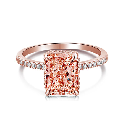 [LUCKY LOVE]4.0 Carat Luxurious Engagement Ring