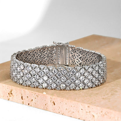 [LUCKY LOVE]Ornate Elegant Round Cut Party Bracelet