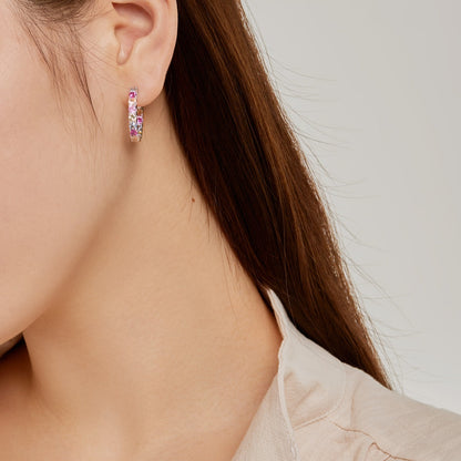 [LUCKY LOVE]Unique Round Cut Daily Earrings