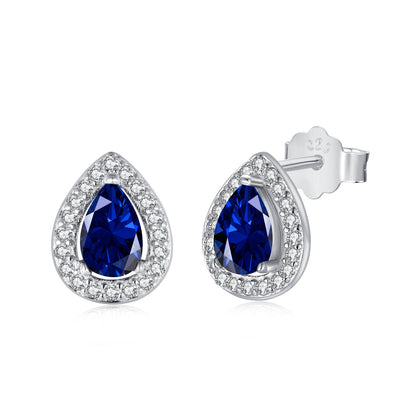 [LUCKY LOVE]Luxurious Water Drop Shape Earrings