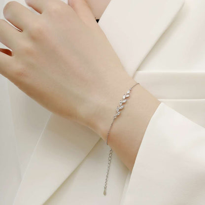 [LUCKY LOVE]Elegant Wheat Leaves Shape Bracelet