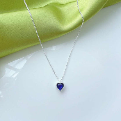 [LUCKY LOVE]Ornate Heart Shape Necklace