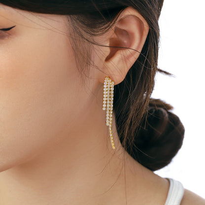[LUCKY LOVE]Luxurious Dainty Banquet Earrings