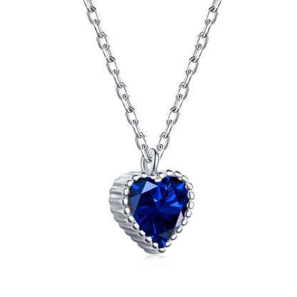 [LUCKY LOVE]Ornate Heart Shape Necklace