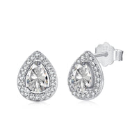 [LUCKY LOVE]Luxurious Water Drop Shape Earrings