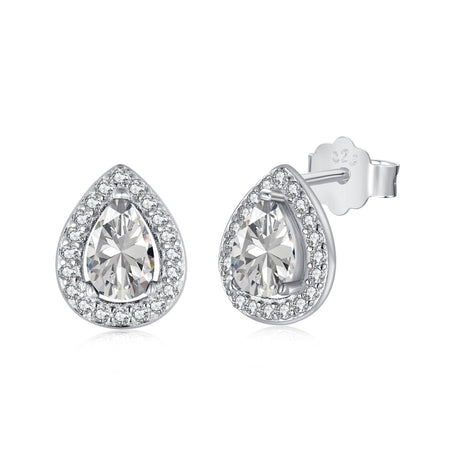 [LUCKY LOVE]Luxurious Water Drop Shape Earrings