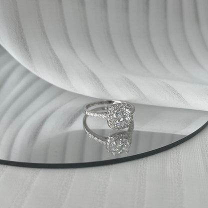 [LUCKY LOVE]Dazzling Resplendent Round Cut Wedding Ring