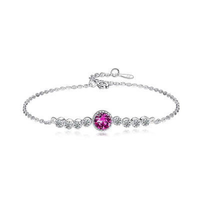 [LUCKY LOVE]Luxurious Heart Of The Ocean Bracelet