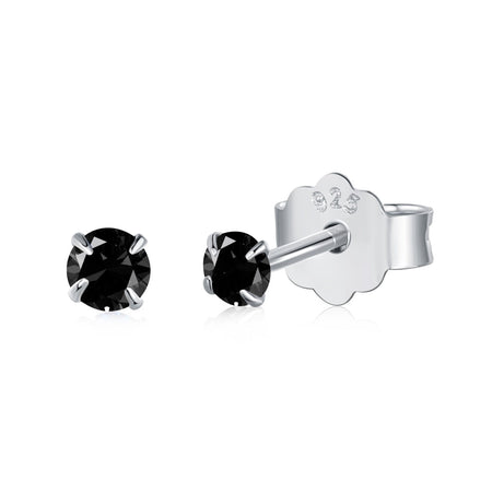 [LUCKY LOVE]Delicate Solitaire Earrings